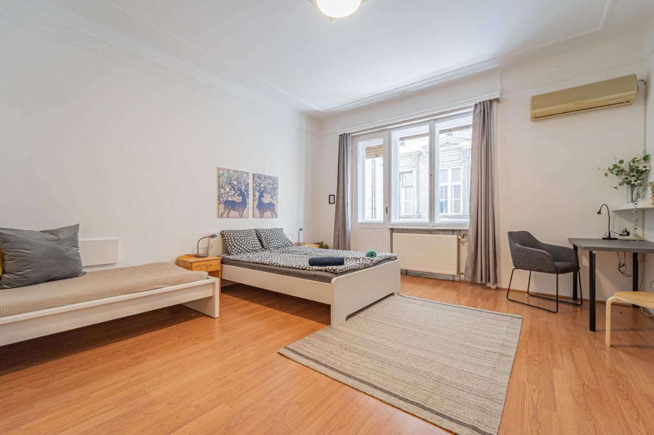 Central&Cozy Balcony!3Bdr 2Bth Budapešť Exteriér fotografie