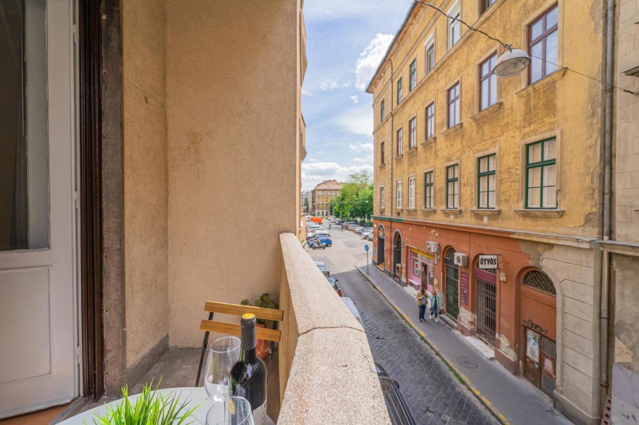 Central&Cozy Balcony!3Bdr 2Bth Budapešť Exteriér fotografie