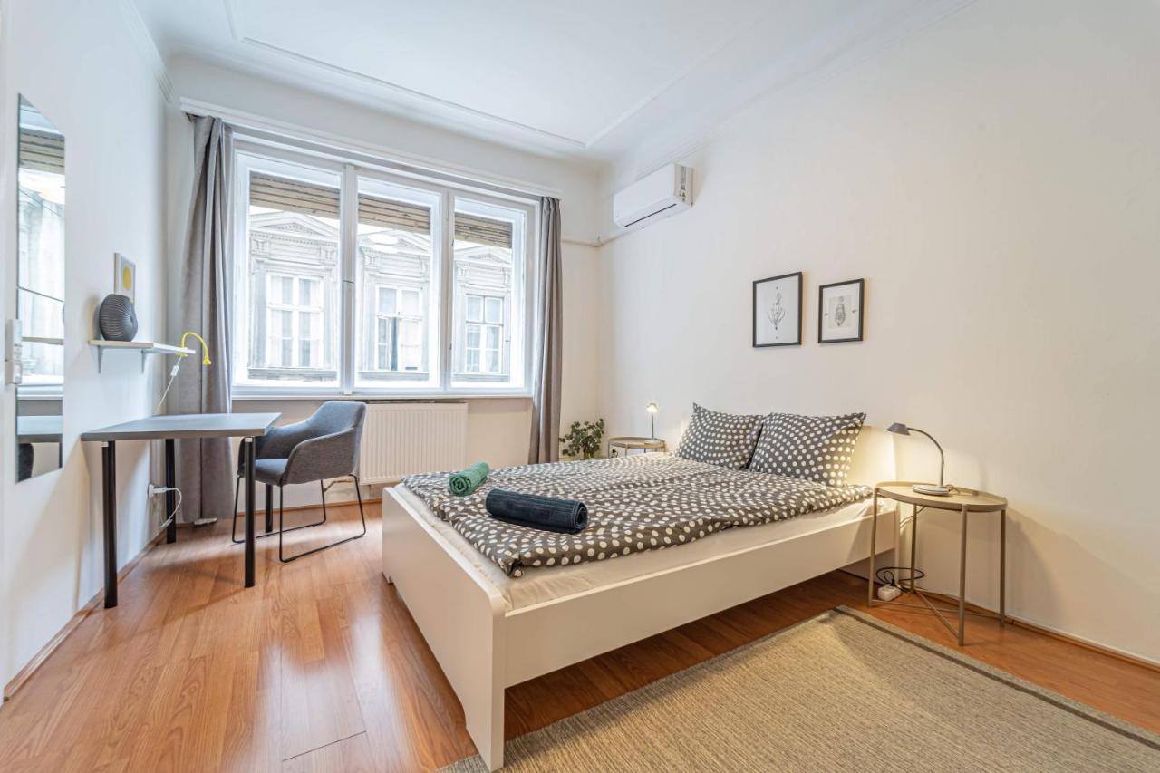 Central&Cozy Balcony!3Bdr 2Bth Budapešť Exteriér fotografie