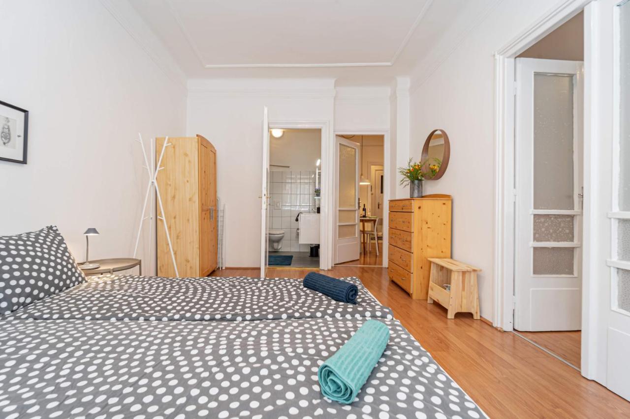 Central&Cozy Balcony!3Bdr 2Bth Budapešť Exteriér fotografie